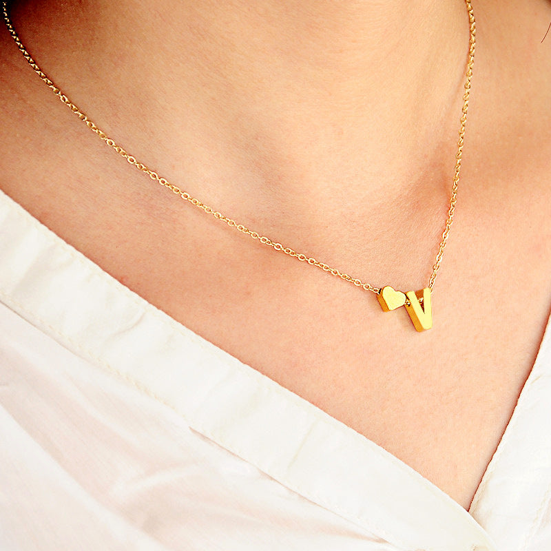 Personalized Letter Necklace For Women