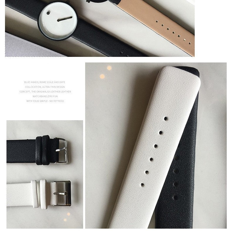 Minimalist creative wristwatch
