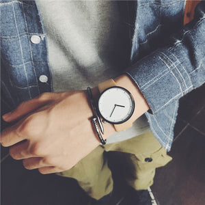 Minimalist stylish Mens quartz watch