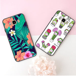 EKDME Phone Case For Samsung Galaxy S9 S8 Plus S7 S6 Edge Note 8 J7 J5 J3 2017 2016 Fundas Silicon TPU Bumper Back Cover Armor