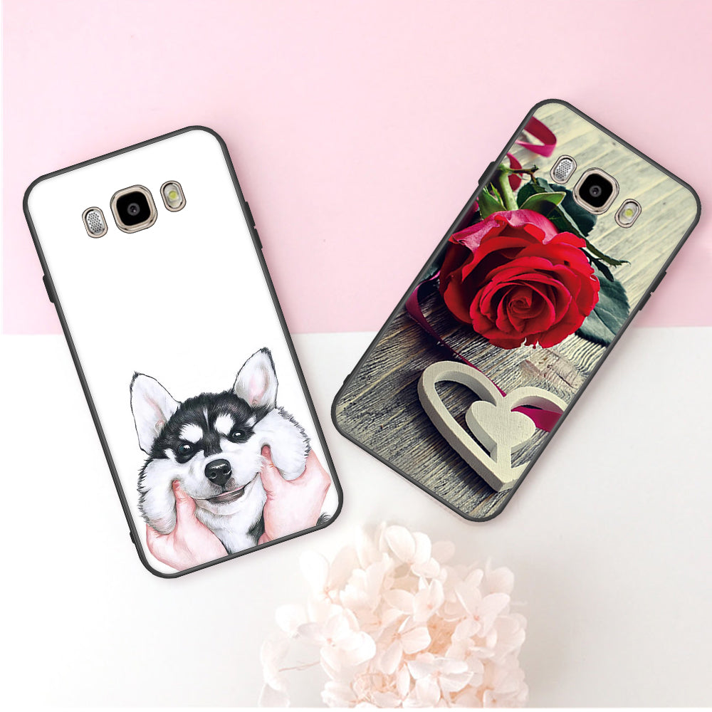 EKDME Phone Case For Samsung Galaxy S9 S8 Plus S7 S6 Edge Note 8 J7 J5 J3 2017 2016 Fundas Silicon TPU Bumper Back Cover Armor