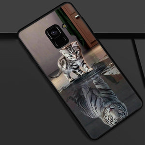 EKDME Phone Case For Samsung Galaxy S9 S8 Plus S7 S6 Edge Note 8 J7 J5 J3 2017 2016 Fundas Silicon TPU Bumper Back Cover Armor