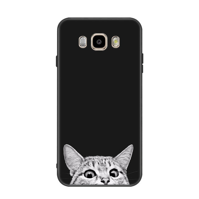 EKDME Phone Case For Samsung Galaxy S9 S8 Plus S7 S6 Edge Note 8 J7 J5 J3 2017 2016 Fundas Silicon TPU Bumper Back Cover Armor