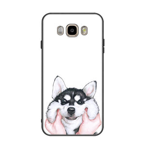 EKDME Phone Case For Samsung Galaxy S9 S8 Plus S7 S6 Edge Note 8 J7 J5 J3 2017 2016 Fundas Silicon TPU Bumper Back Cover Armor