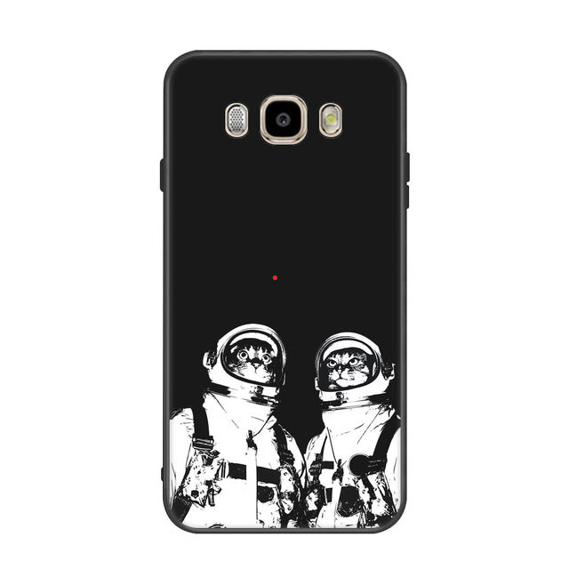 EKDME Phone Case For Samsung Galaxy S9 S8 Plus S7 S6 Edge Note 8 J7 J5 J3 2017 2016 Fundas Silicon TPU Bumper Back Cover Armor