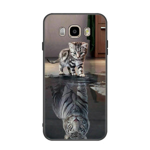 EKDME Phone Case For Samsung Galaxy S9 S8 Plus S7 S6 Edge Note 8 J7 J5 J3 2017 2016 Fundas Silicon TPU Bumper Back Cover Armor