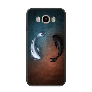EKDME Phone Case For Samsung Galaxy S9 S8 Plus S7 S6 Edge Note 8 J7 J5 J3 2017 2016 Fundas Silicon TPU Bumper Back Cover Armor