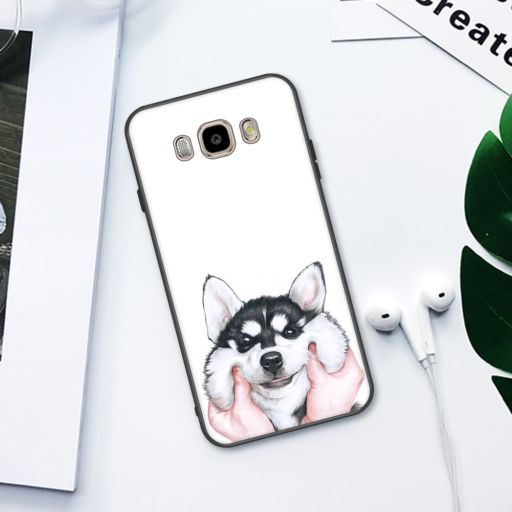 EKDME Phone Case For Samsung Galaxy S9 S8 Plus S7 S6 Edge Note 8 J7 J5 J3 2017 2016 Fundas Silicon TPU Bumper Back Cover Armor