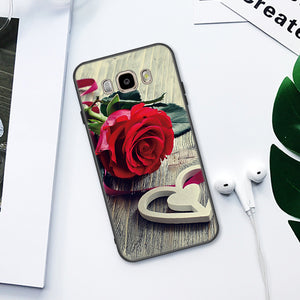 EKDME Phone Case For Samsung Galaxy S9 S8 Plus S7 S6 Edge Note 8 J7 J5 J3 2017 2016 Fundas Silicon TPU Bumper Back Cover Armor