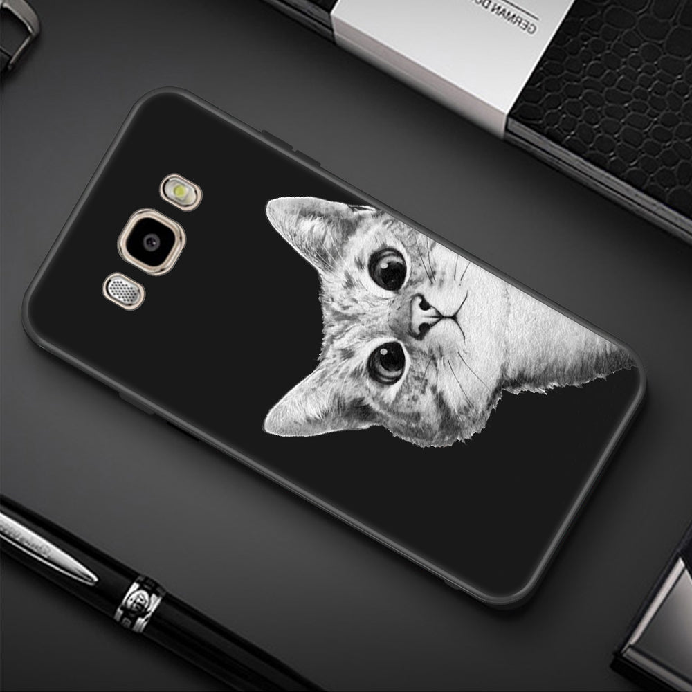 EKDME Phone Case For Samsung Galaxy S9 S8 Plus S7 S6 Edge Note 8 J7 J5 J3 2017 2016 Fundas Silicon TPU Bumper Back Cover Armor