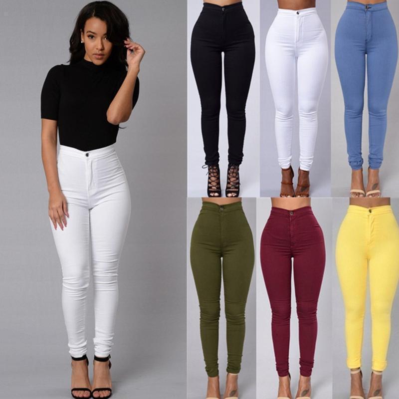 High Waist Elastic Leggings