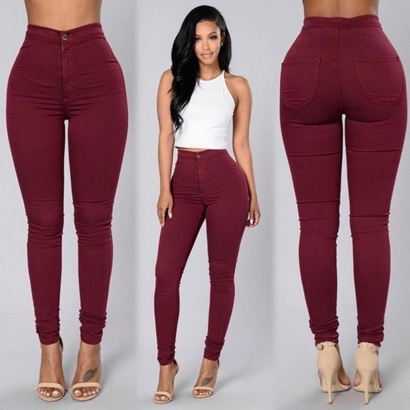 High Waist Elastic Leggings