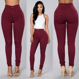 High Waist Elastic Leggings