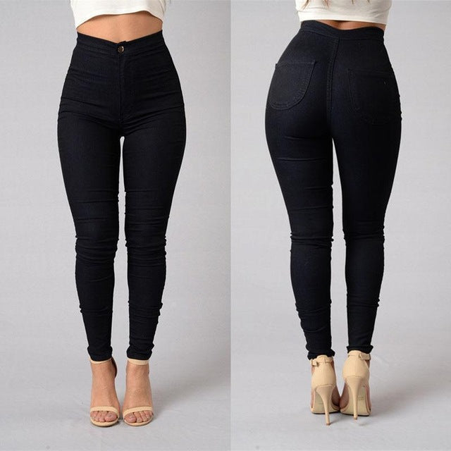 High Waist Elastic Leggings