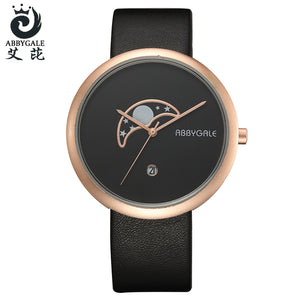 Unisex Moon Minimalist Watch