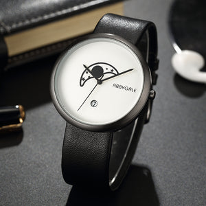 Unisex Moon Minimalist Watch
