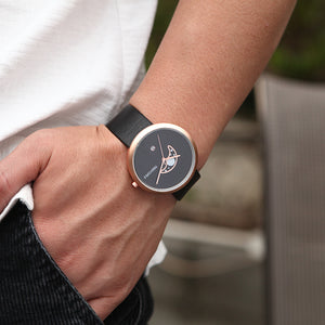 Unisex Moon Minimalist Watch