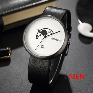 Unisex Moon Minimalist Watch
