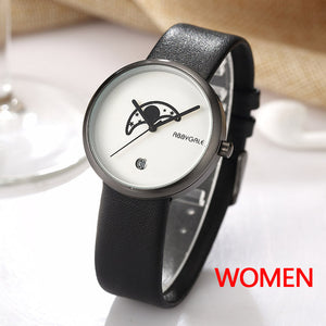 Unisex Moon Minimalist Watch