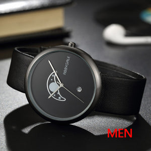 Unisex Moon Minimalist Watch