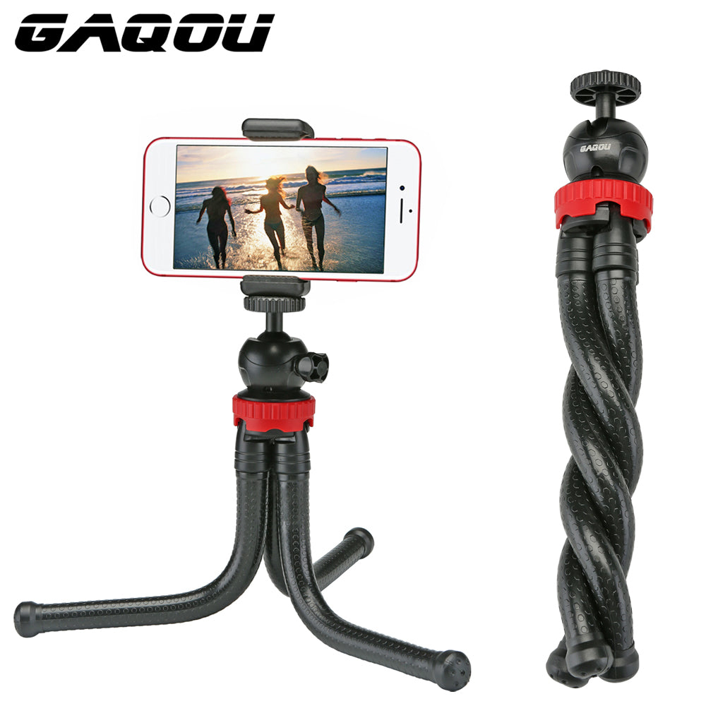 GAQOU Octopus Tripod For iPhone DSLR Camera Gopro