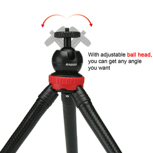 GAQOU Octopus Tripod For iPhone DSLR Camera Gopro