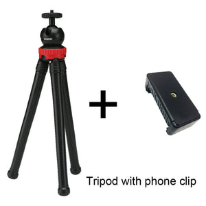 GAQOU Octopus Tripod For iPhone DSLR Camera Gopro