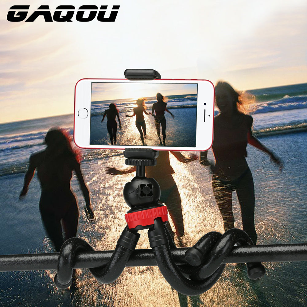GAQOU Octopus Tripod For iPhone DSLR Camera Gopro