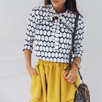 Hot White Snake Skin Blouse