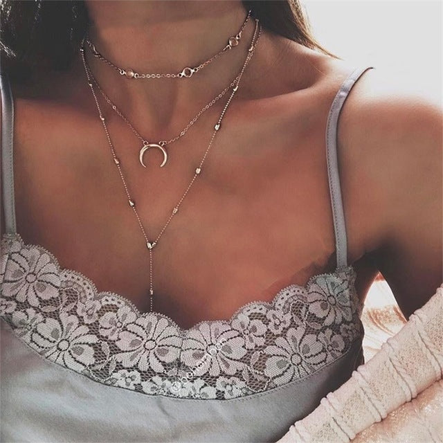 Multiple Necklace Pendant For Women