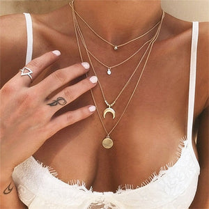 Multiple Necklace Pendant For Women