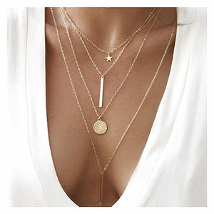 Multiple Necklace Pendant For Women