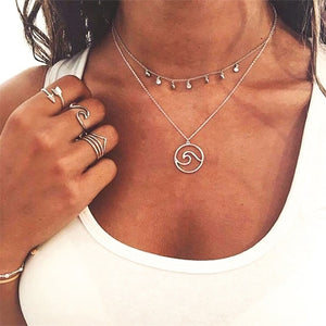 Multiple Necklace Pendant For Women