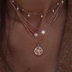 Multiple Necklace Pendant For Women