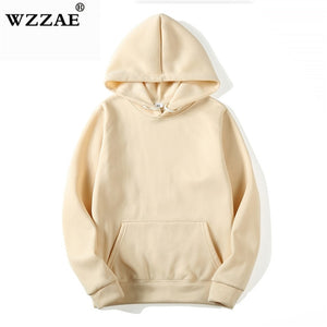 Men's Solid color HOODIE