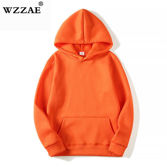 Men's Solid color HOODIE