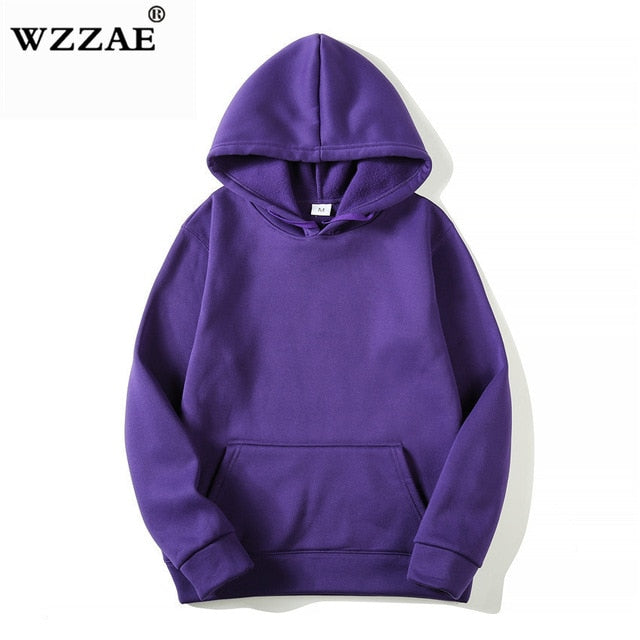 Men's Solid color HOODIE