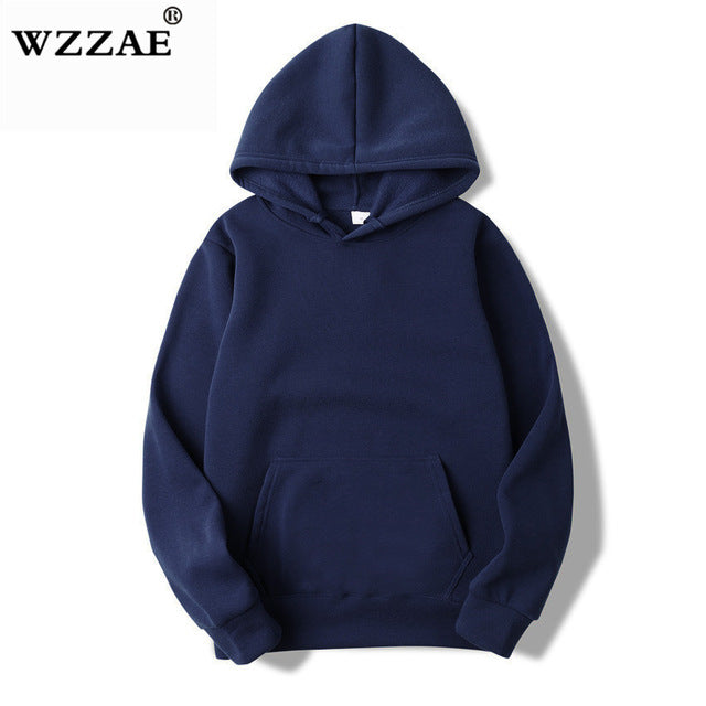 Men's Solid color HOODIE