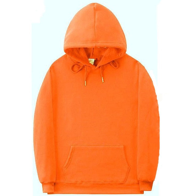 Men's Hip hop Hoodie Off White Color