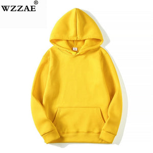 Men's Solid color HOODIE