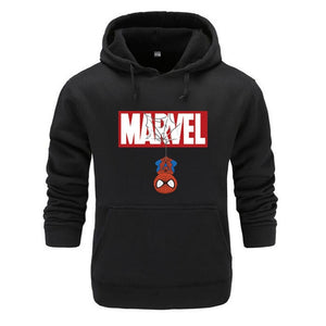 New 2019 Autumn  Spiderman Brand Sweatshirts Men High Quality MARVEL letter printing fashion mens hoodies sudaderas para hombre